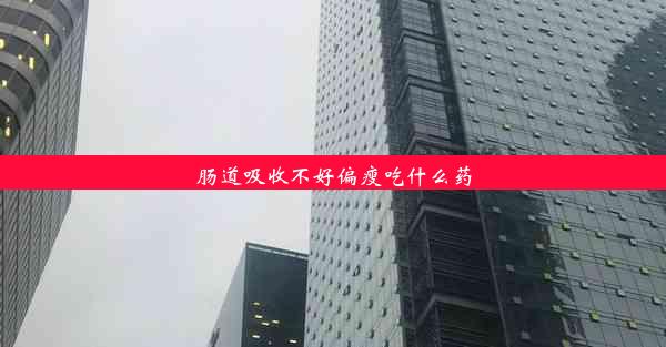 肠道吸收不好偏瘦吃什么药