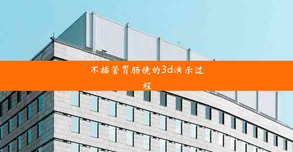 不插管胃肠镜的3d演示过程