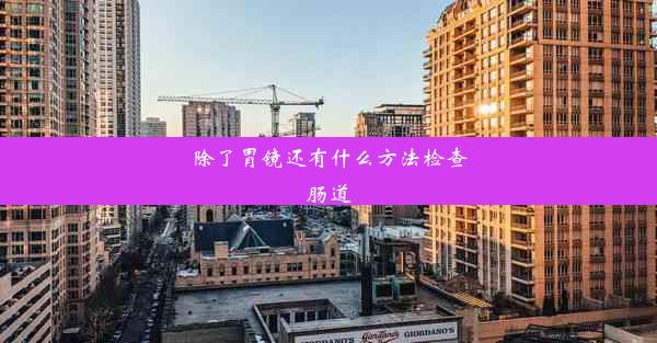 除了胃镜还有什么方法检查肠道