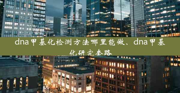 dna甲基化检测方法哪里能做、dna甲基化研究套路