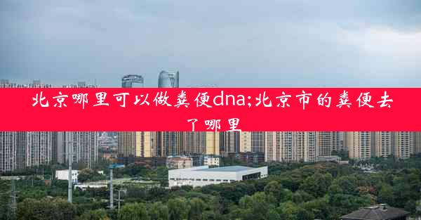 北京哪里可以做粪便dna;北京市的粪便去了哪里