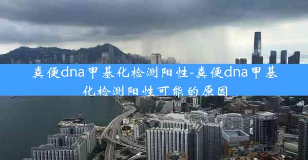 粪便dna甲基化检测阳性-粪便dna甲基化检测阳性可能的原因