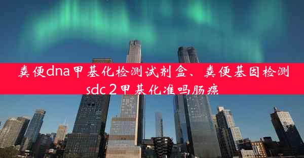 粪便dna甲基化检测试剂盒、粪便基因检测sdc 2甲基化准吗肠癌