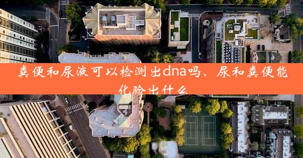 粪便和尿液可以检测出dna吗、尿和粪便能化验出什么