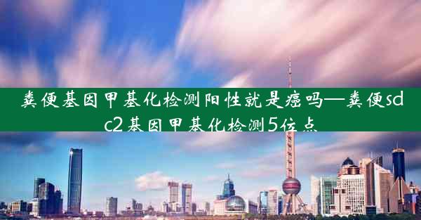 粪便基因甲基化检测阳性就是癌吗—粪便sdc2基因甲基化检测5位点