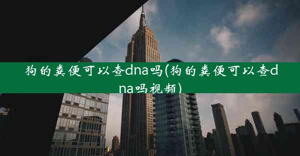 狗的粪便可以查dna吗(狗的粪便可以查dna吗视频)